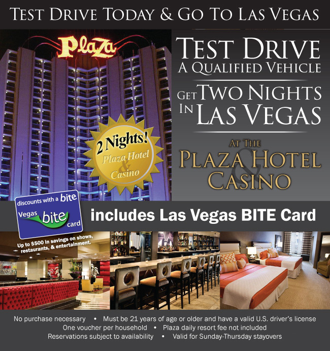 Two Nights At The Plaza Hotel And Casino